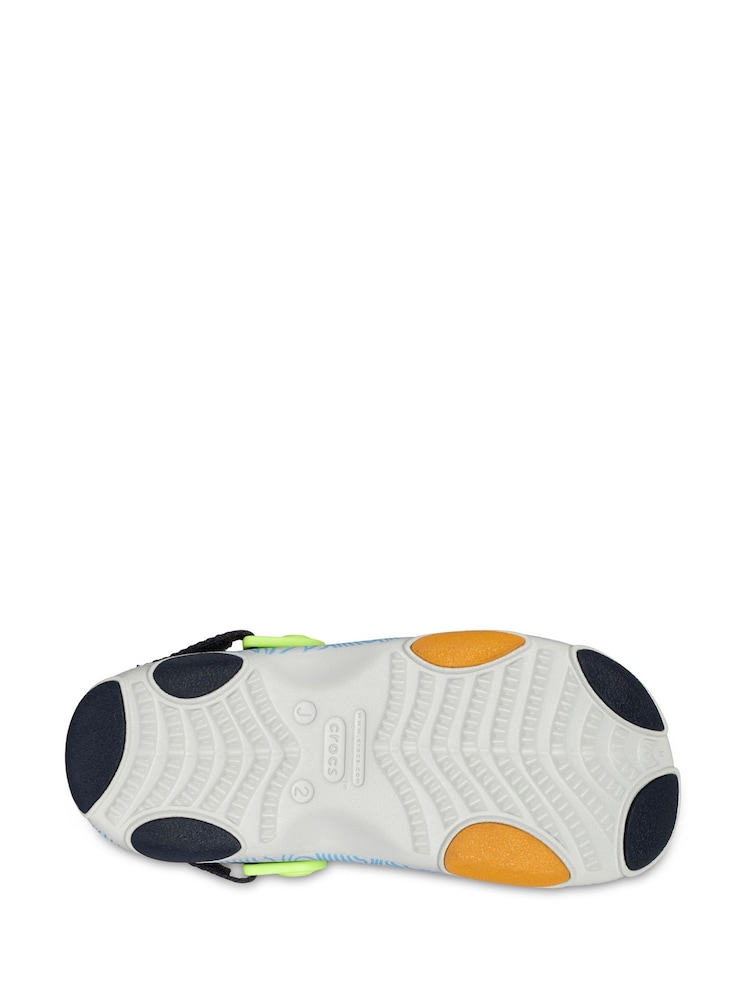Crocs Blue Adults All Terrain Two Strap Sandals - Image 5 of 5