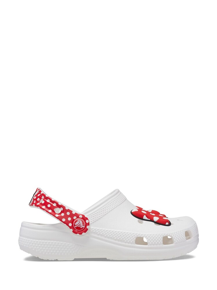 Crocs White Classic Minnie Mouse Clogs - Image 1 of 1