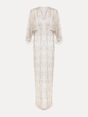 Phase Eight Cream Melanie Embellished Maxi Dress - Image 6 of 6