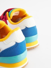 Paw Patrol Blue Colourblock Wide Fit (G) Double Strap Trainers - Image 4 of 6