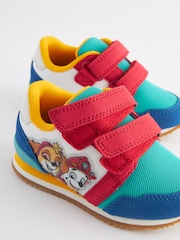 Paw Patrol Blue Colourblock Wide Fit (G) Double Strap Trainers - Image 6 of 6