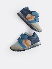 Mineral Blue Light Up Easy Fastening Trainers - Image 4 of 6