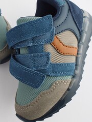 Mineral Blue Light Up Easy Fastening Trainers - Image 5 of 6