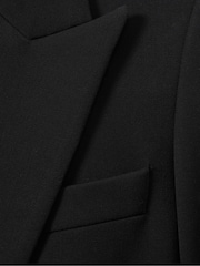 Reiss Black Gabi Tailored Single Breasted Suit Blazer - Image 7 of 7