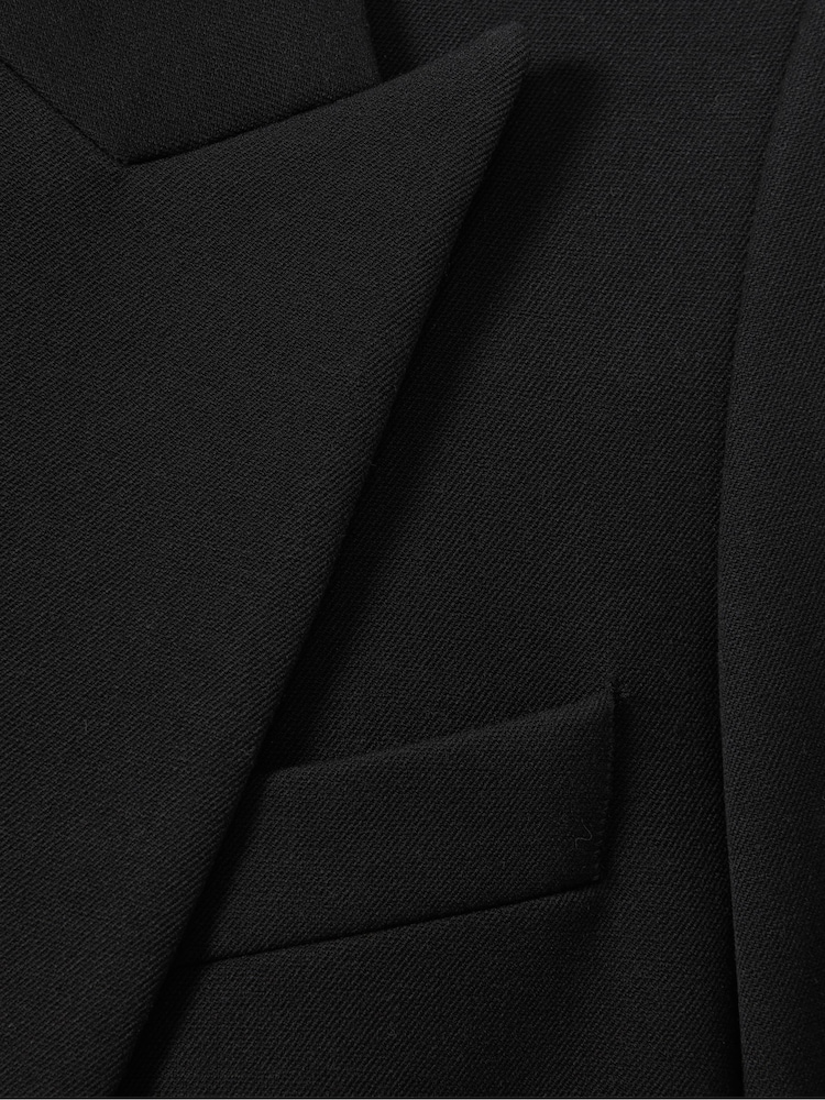 Reiss Black Gabi Tailored Single Breasted Suit Blazer - Image 7 of 7