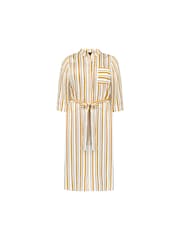 Live Unlimited Natural Stripe Shirt Dress - Image 7 of 7