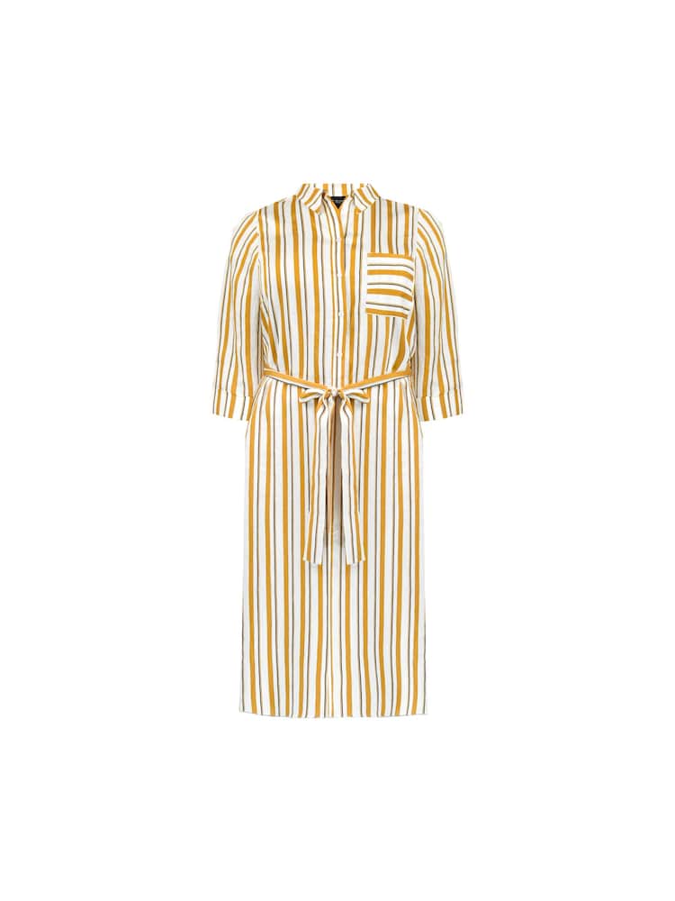 Live Unlimited Natural Stripe Shirt Dress - Image 7 of 7
