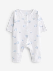 Blau - Baby-Schlafanzüge im 3er-Pack (0–0 M.) - Bild 2 von 6