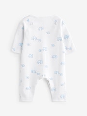 Blau - Baby-Schlafanzüge im 3er-Pack (0–0 M.) - Bild 5 von 6