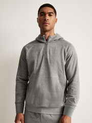 Grey Tech Fleece Hoodie - Image 4 of 10