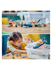 LEGO City Explorer Diving Boat Set with Submarine Toy 60377 - Image 3 of 8
