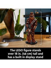 LEGO Star Wars Collectible Figure for Adults 75371 Chewbacca - Image 6 of 8