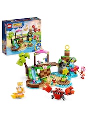 LEGO Sonic the Hedgehog Amy's Animal Rescue Island Set 76992 - Image 1 of 8