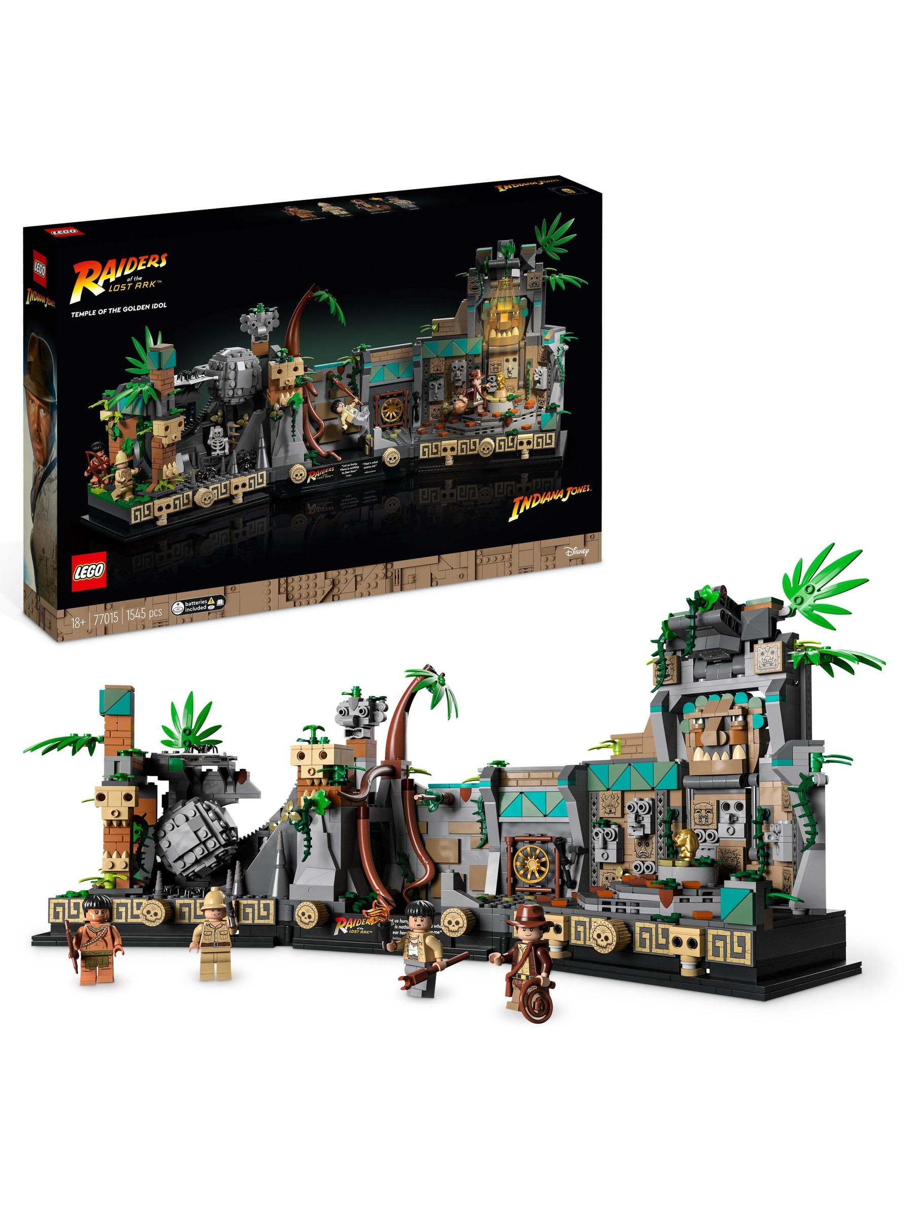 Buy LEGO Indiana Jones Temple of the Golden Idol Set 77015 from Next Norway