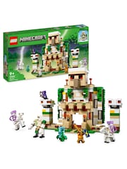 LEGO Minecraft The Iron Golem Fortress 2in1 Castle Set 21250 - Image 1 of 9