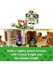 LEGO Minecraft The Iron Golem Fortress 2in1 Castle Set 21250 - Image 4 of 9