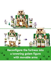 LEGO Minecraft The Iron Golem Fortress 2in1 Castle Set 21250 - Image 6 of 9