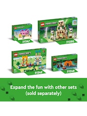LEGO Minecraft The Iron Golem Fortress 2in1 Castle Set 21250 - Image 8 of 9