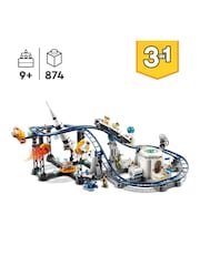 LEGO Creator 3in1 Space Roller Coaster Funfair Set 31142 - Image 4 of 8