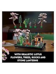 LEGO Icons Tranquil Garden Botanical Set with Flowers 10315 - Image 6 of 8