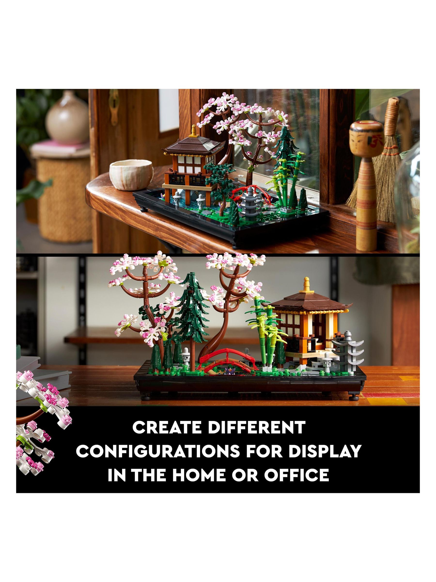 GARDENS LIFE 1, 2, 3 セット Cumpără Set botanic LEGO Icons Tranquil Garden cu Flori 10315 from