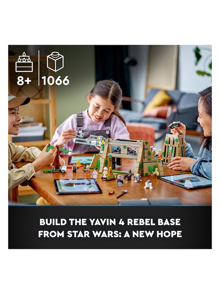 LEGO Star Wars Yavin 4 Rebel Base Set with Minifigures 75365 - Image 3 of 8