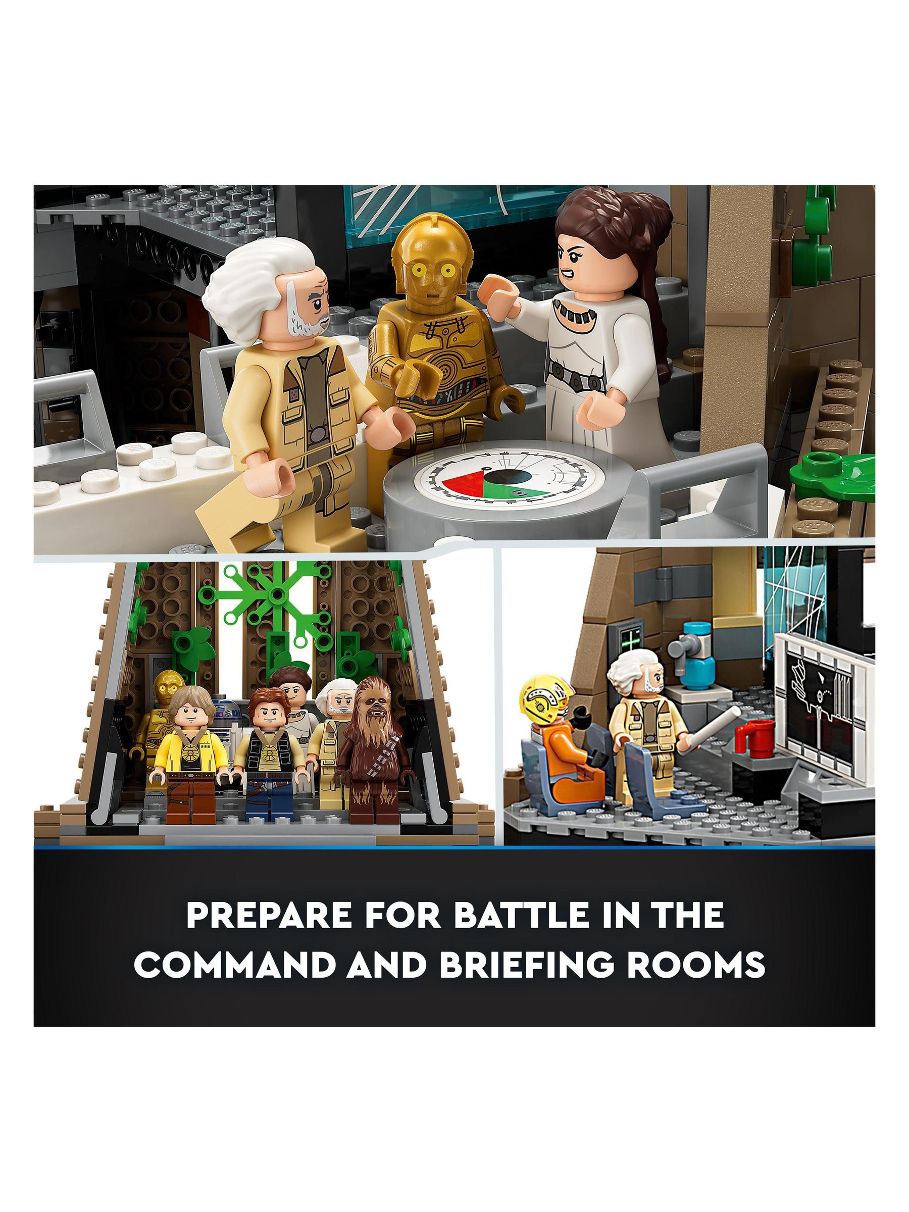 Cumpără LEGO Star Wars Yavin 4 Set Base rebel cu minifigurine