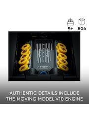 LEGO Technic Lamborghini Huracn Tecnica Model Car Set 42161 - Image 4 of 8