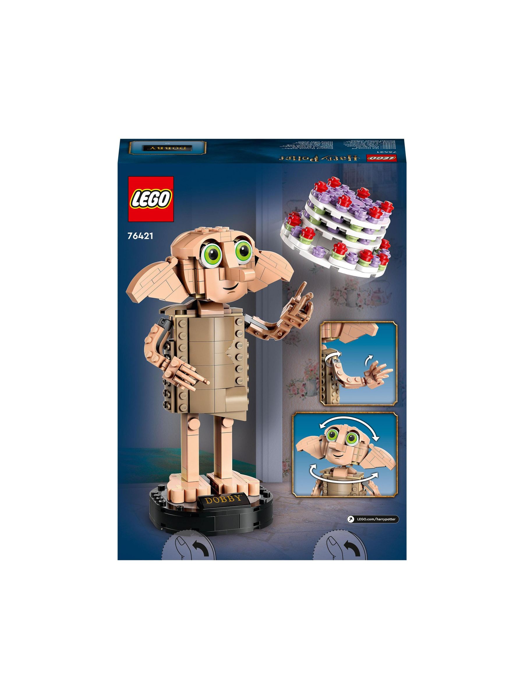 Buy LEGO Harry Potter Dobby the House Elf Figure Set 76421 from Next Luxembourg