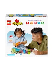 LEGO DUPLO Town Recycling Truck Colour Sorting 2+ Toy - Image 8 of 8