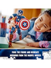 LEGO Marvel Captain America Construction Figure Set 76258 - Image 6 of 9