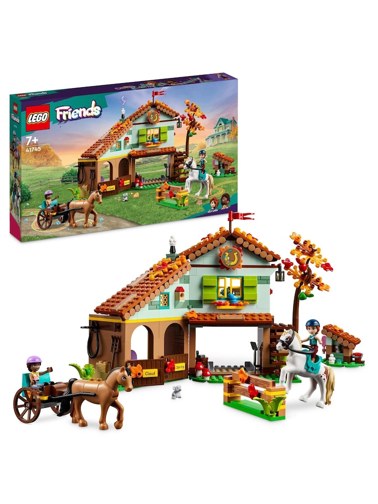Establo de otoño con 2 caballos de juguete Friends de LEGO 41745 - Imagen 1 de 8 Establo de otoño con 2 caballos de juguete Friends de LEGO 41745 - Imagen 1 de 8