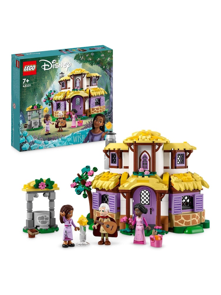 Lego Disney Wish Asha's Cottage Toy Dollshouse Set 43231 - Image 1 of 7
