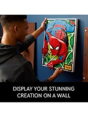 LEGO ART The Amazing SpiderMan 3D Poster Craft Set 31209 - Image 4 of 9