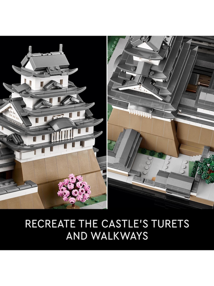 LEGO Architecture Himeji Castle Model Adults Set 21060 - Image 4 of 8