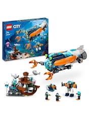 LEGO City Deep-Sea Explorer Submarine Toy Ocean Set 60379 - Image 1 of 9