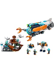 LEGO City Deep-Sea Explorer Submarine Toy Ocean Set 60379 - Image 2 of 9