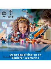 LEGO City Deep-Sea Explorer Submarine Toy Ocean Set 60379 - Image 3 of 9