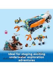 LEGO City Deep-Sea Explorer Submarine Toy Ocean Set 60379 - Image 4 of 9