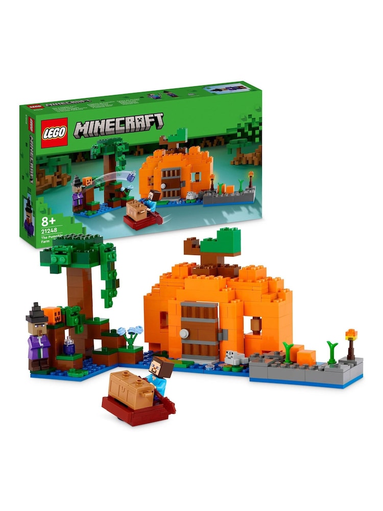 LEGO Minecraft The Pumpkin Farm Set with Steve Figure 21248 - Image 1 of 8