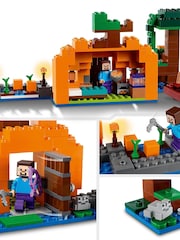 LEGO Minecraft The Pumpkin Farm Set with Steve Figure 21248 - Image 4 of 8