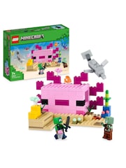 LEGO Minecraft The Axolotl House Underwater Set 21247 - Image 1 of 8