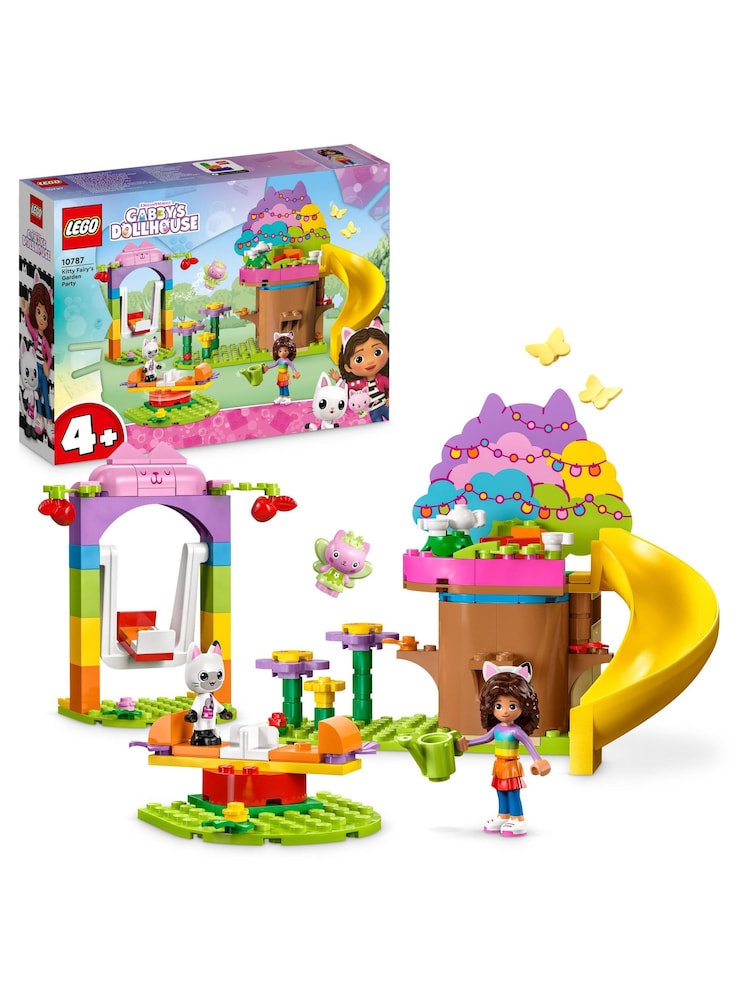 LEGO Gabby's Dollhouse Kitty Fairy's Garden Party Toy 10787 - Image 1 of 8