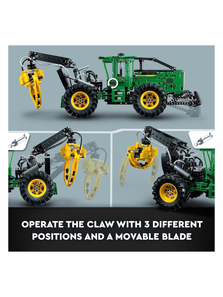 Set LEGO Technic John Deere 948L-II Skidder 42157 - Image 6 of 9