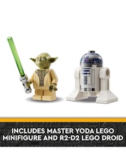 LEGO Star Wars Yoda's Jedi Starfighter Set with R2D2 75360 - Image 7 of 8