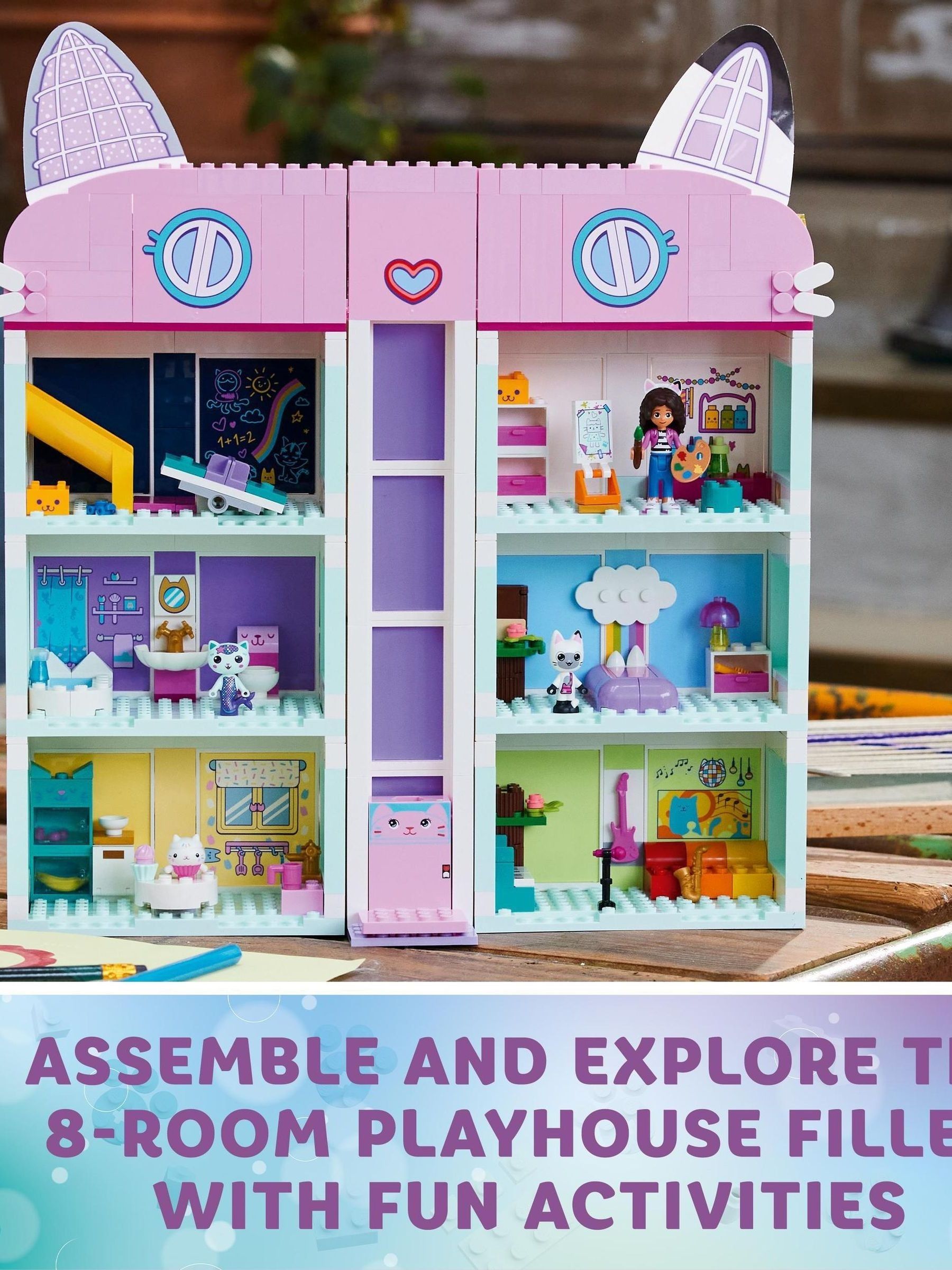 Buy LEGO Gabby's Dollhouse Toy Playset with 4 Figures 10788 from