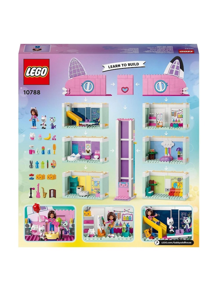 LEGO Gabby's Dollhouse Toy Playset with 4 Figures 10788 - Image 8 of 8