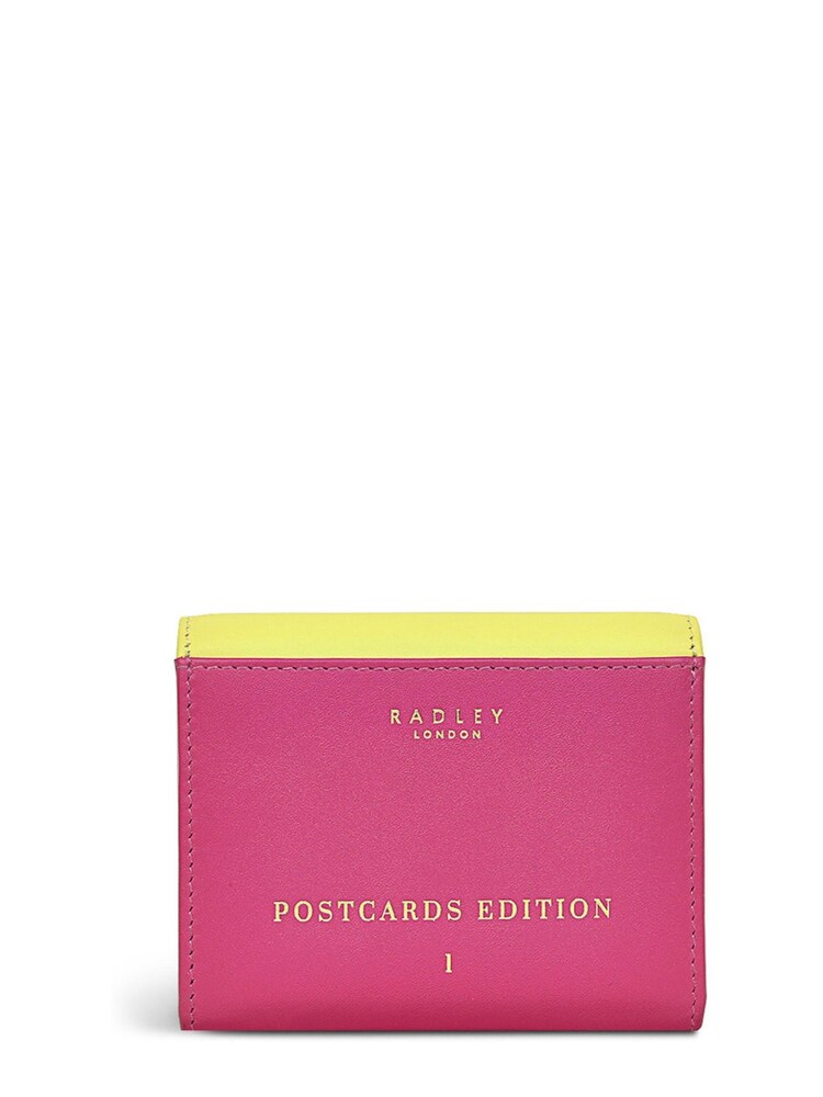 Radley London Small Yellow Book Street Flapover Purse - Image 1 of 4