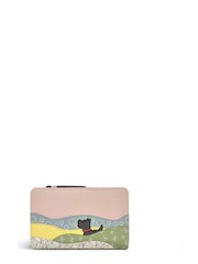 Radley London Pink Fields Of Gold Medium Bifold Purse - Image 1 of 4