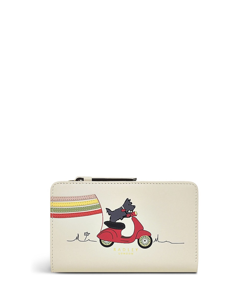 Radley London Cream Enjoy The Ride Medium Bifold Purse - Image 1 of 4